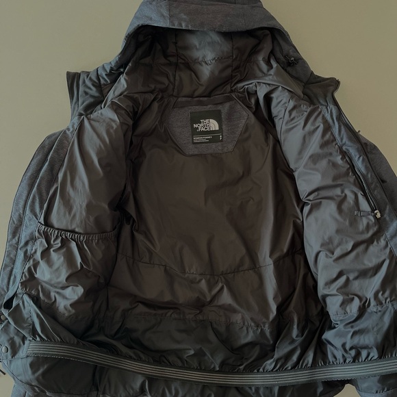 Dark charcoal grey North Face Heavenly Goose Down Jacket. Excellent condition - Picture 5 of 6
